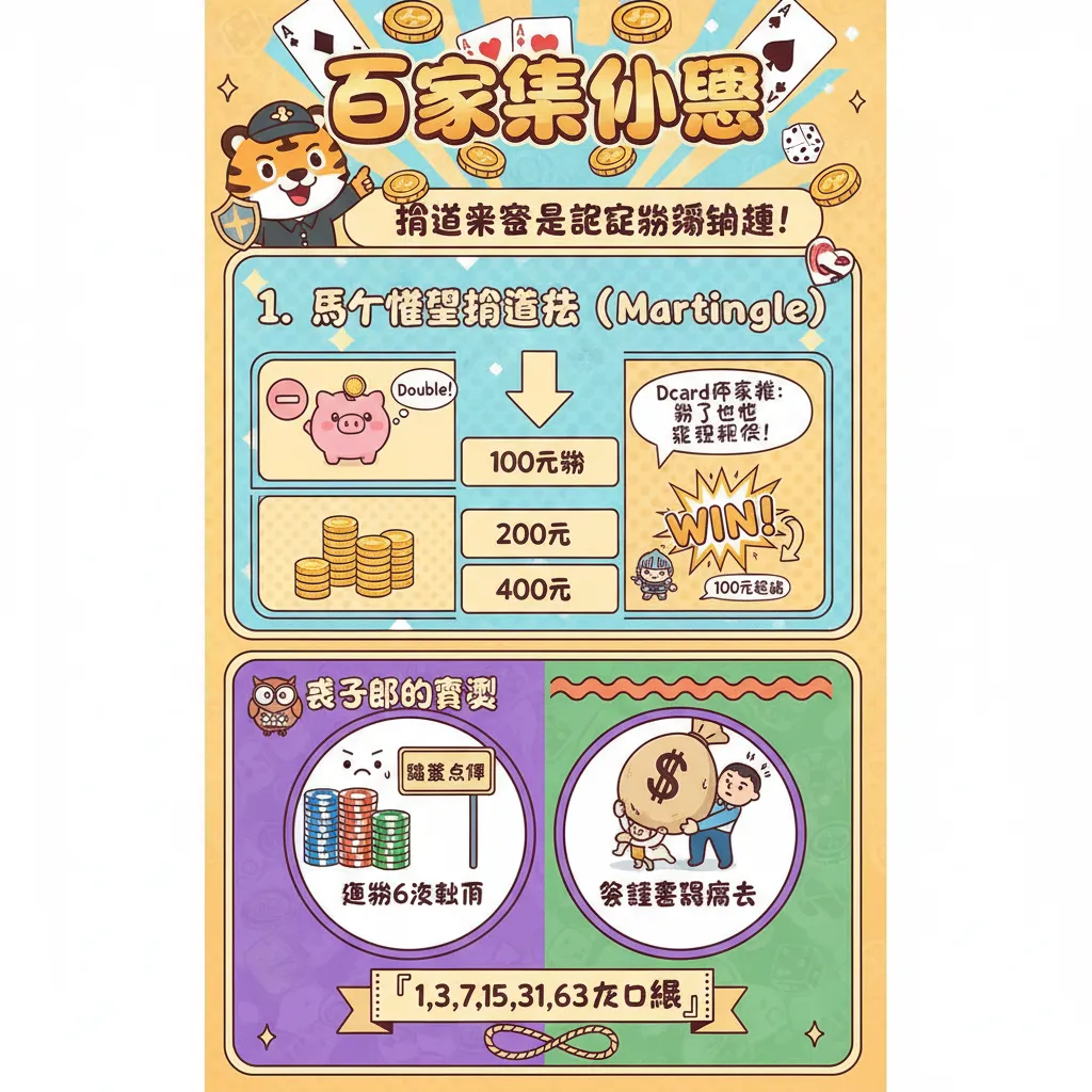 實戰投注策略解析：從馬丁格爾到樓梯纜，哪一種最適合你？