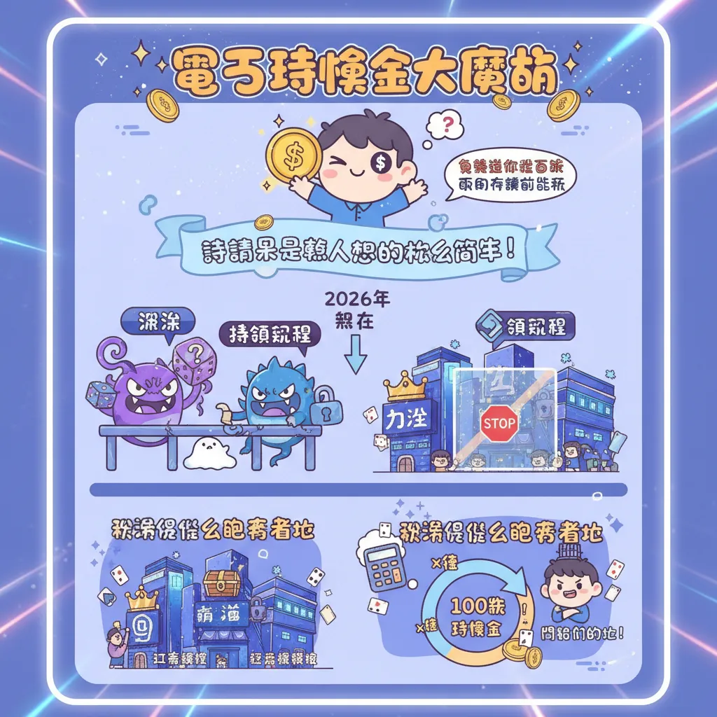 想拿電子體驗金？破解娛樂城流水與提領規則